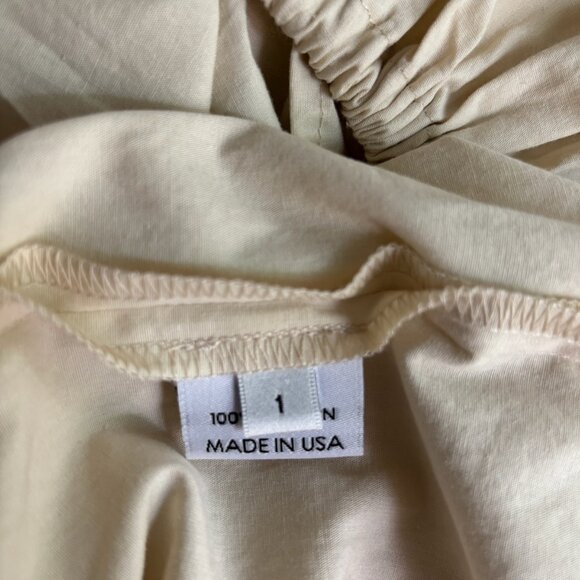 Brooke Callahan — Tie Skirt, color: Rice size: 1 - Picture 8 of 9